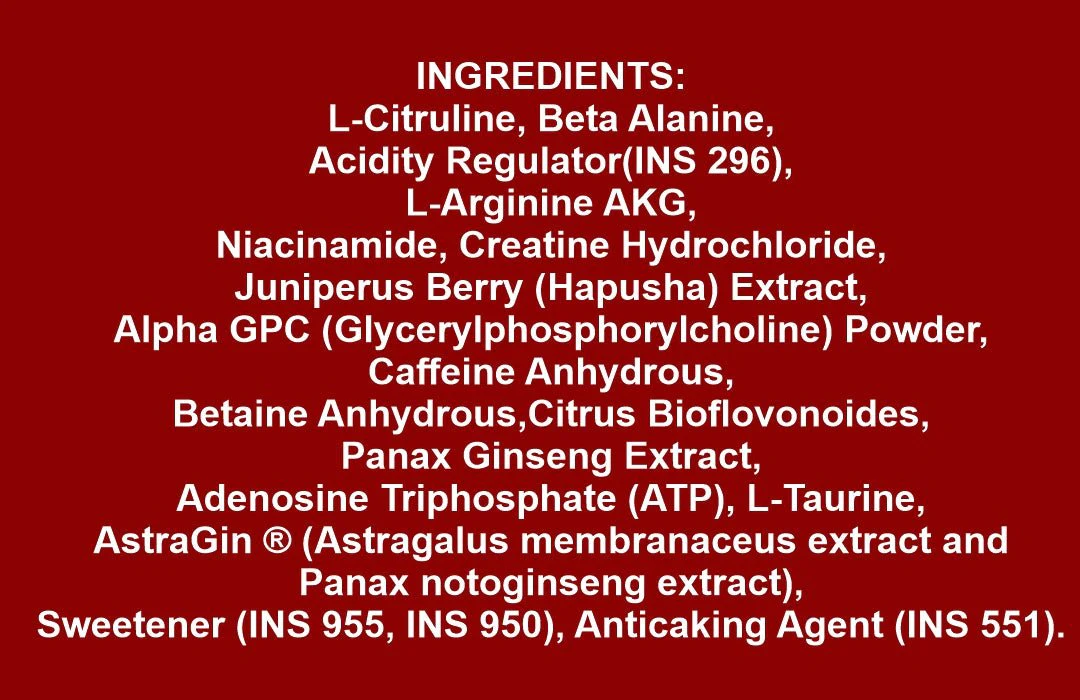 Conquer Ultra Maxx- Preworkout 150GM - Image 3
