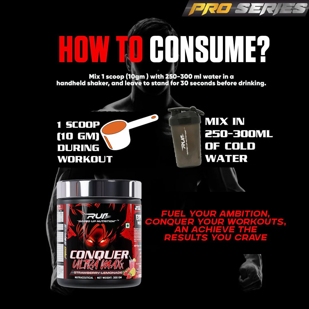Conquer Ultra Maxx- Preworkout 150GM - Image 7