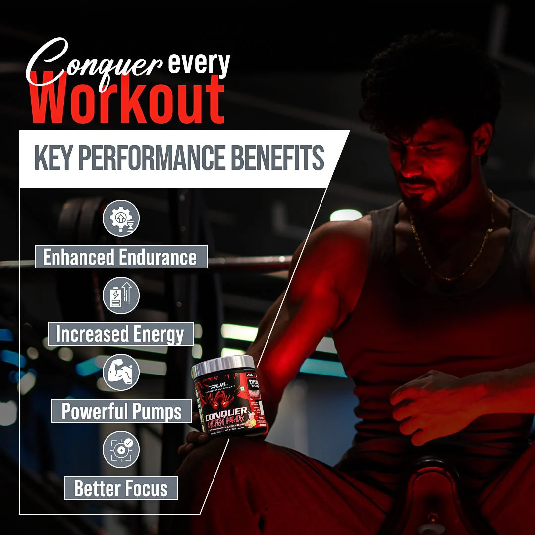 Conquer Ultra Maxx- Preworkout - Image 3