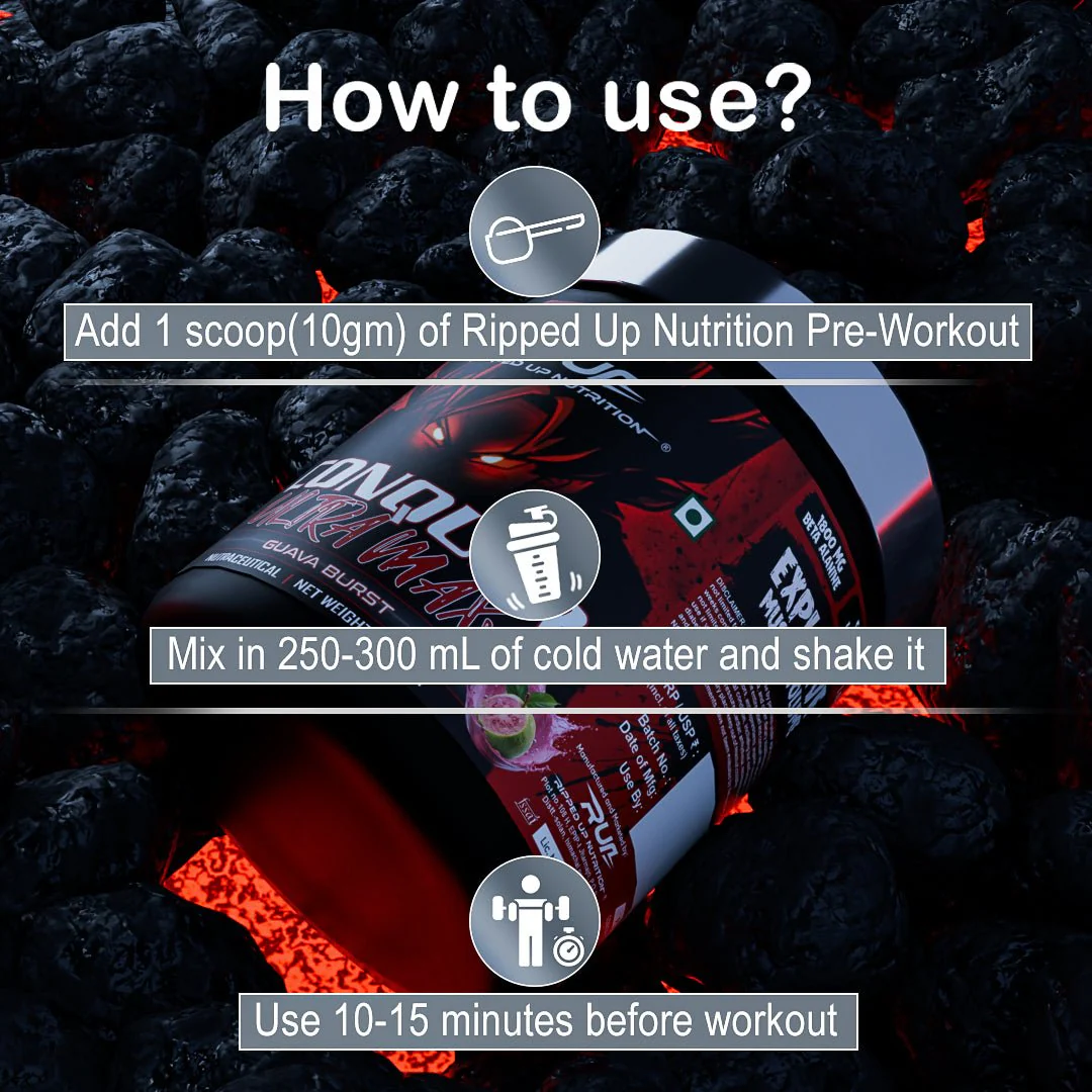 Conquer Ultra Maxx- Preworkout - Image 4