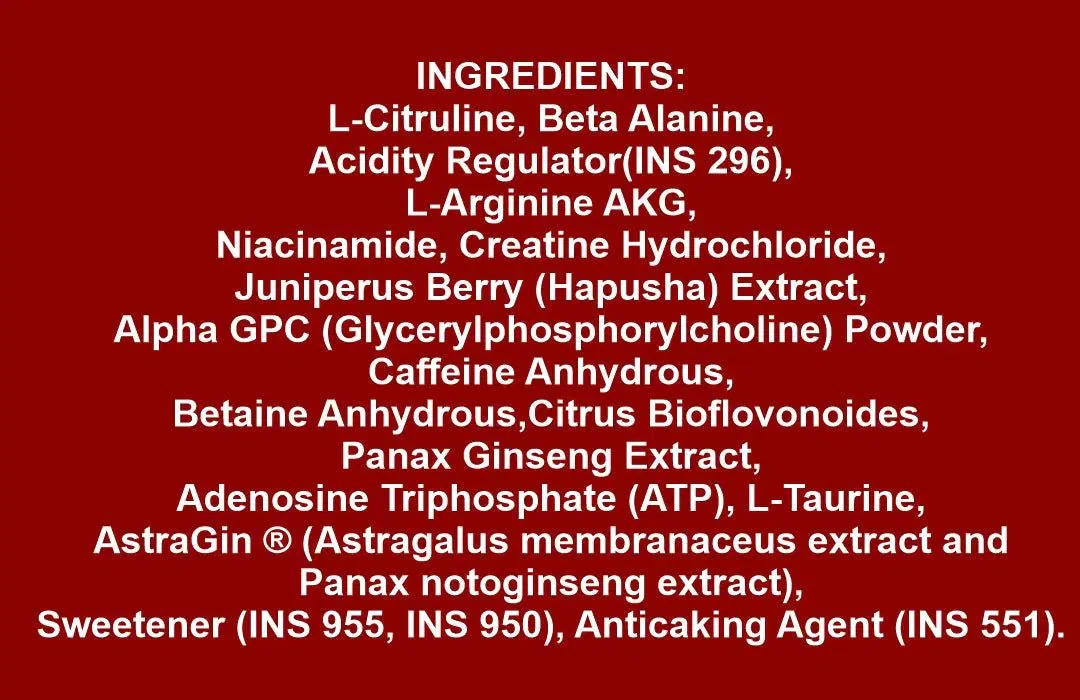 Conquer Ultra Maxx- Preworkout - Image 8