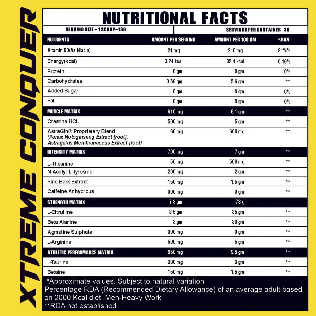 Conquer Xtreme Pre-workout - Image 6