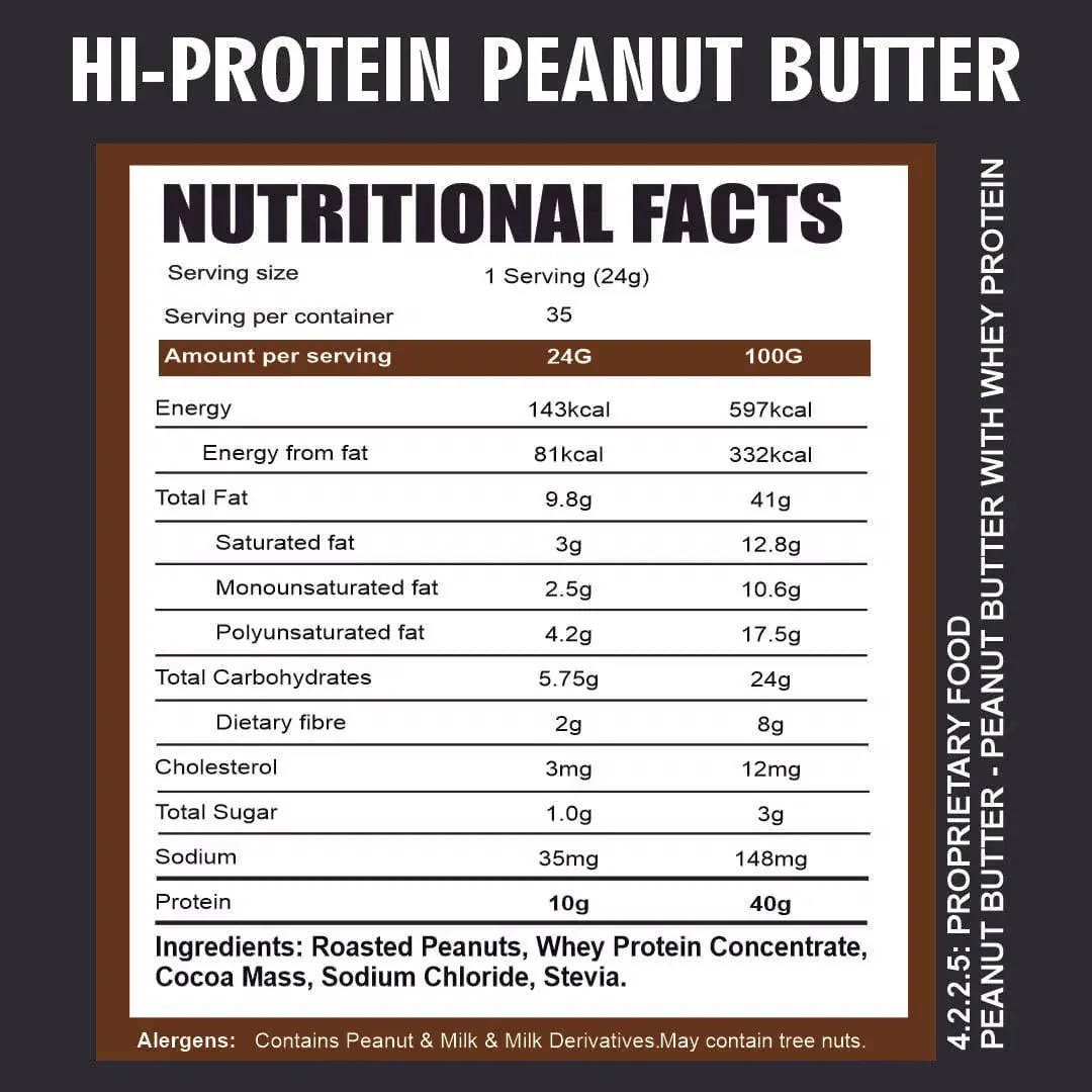 Hi-Protein Peanut Butter - Image 4