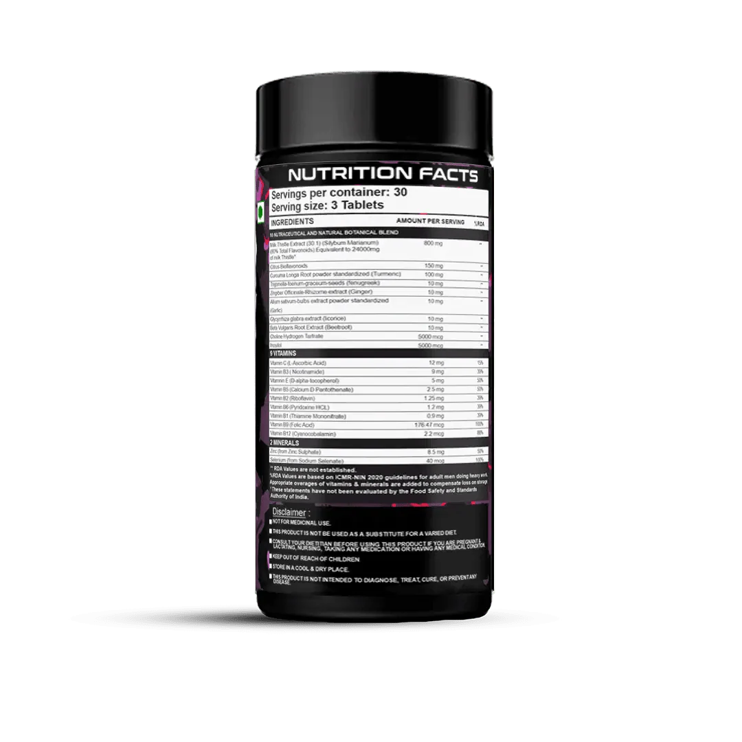Liver Detox - 90 Tabs - Image 8