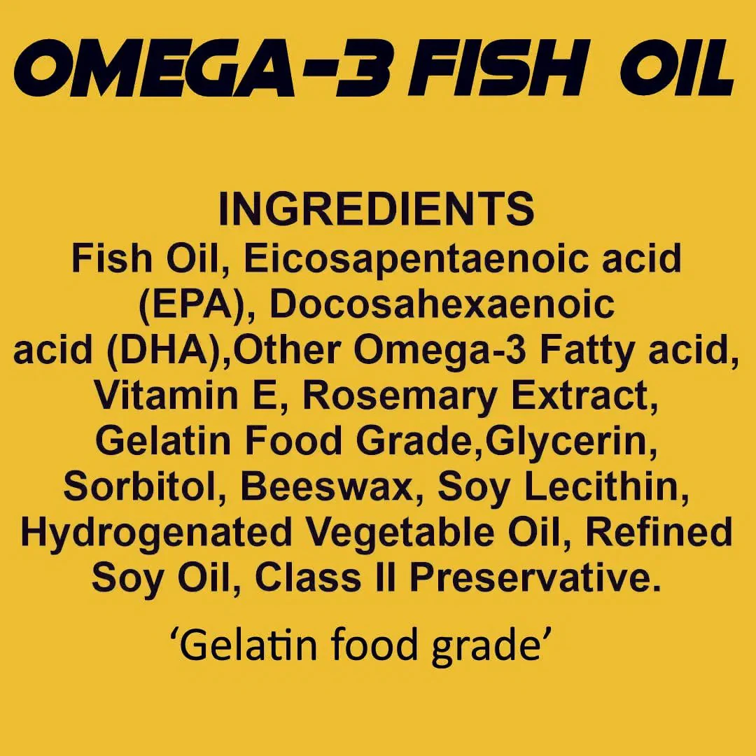 Omega-3 Fish Oil (Triple Strength) - Image 5
