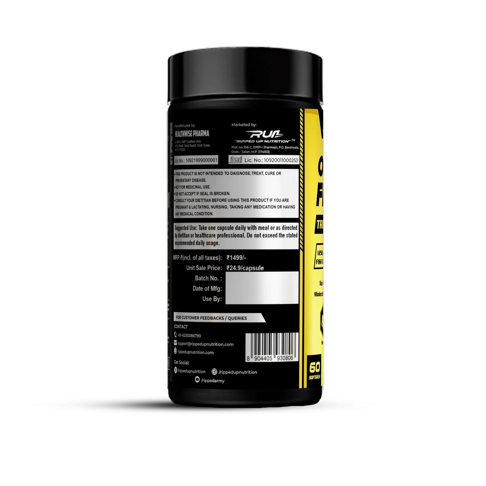 Omega-3 Fish Oil (Triple Strength) - Image 6