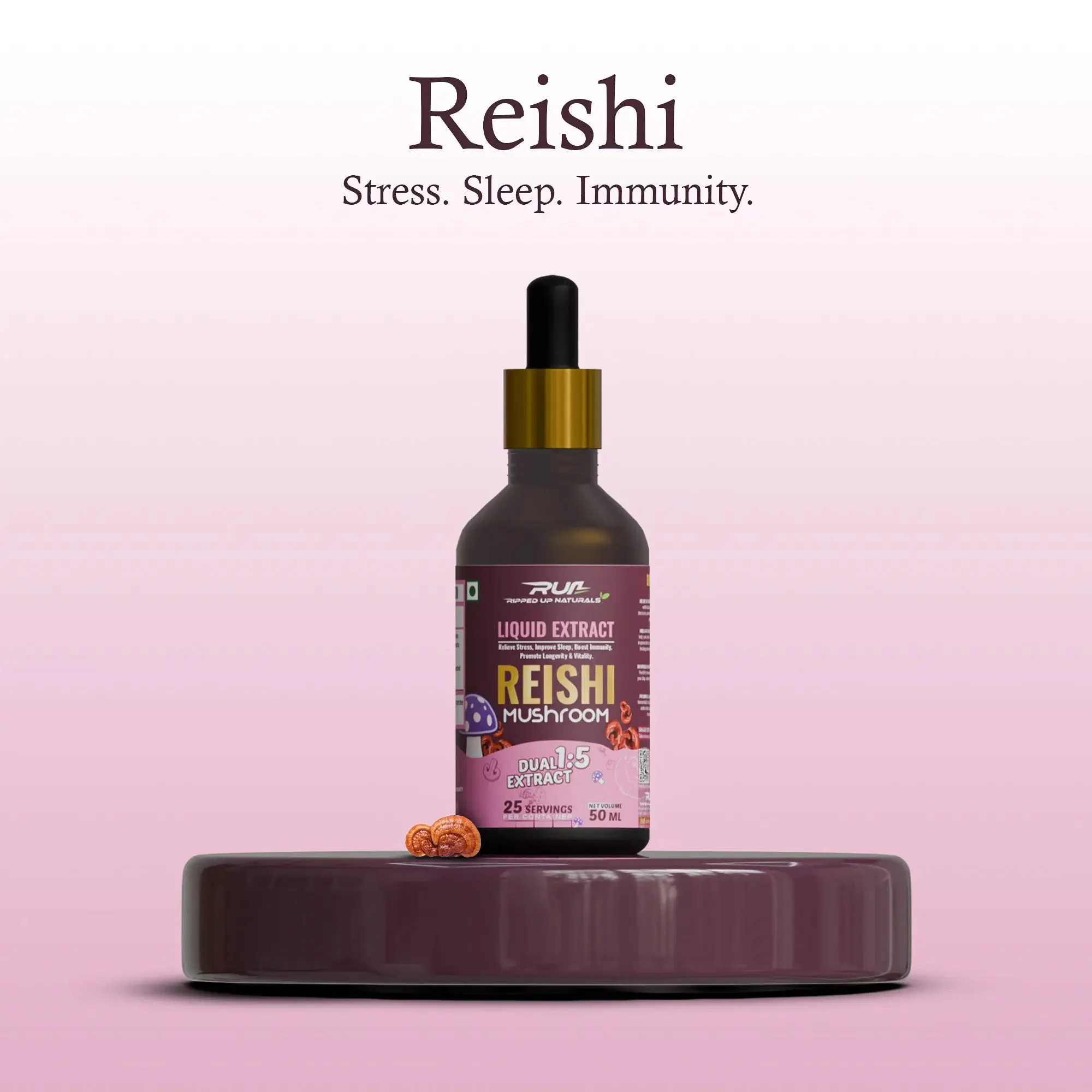 Reishi Mushroom Liquid Extract - Image 3