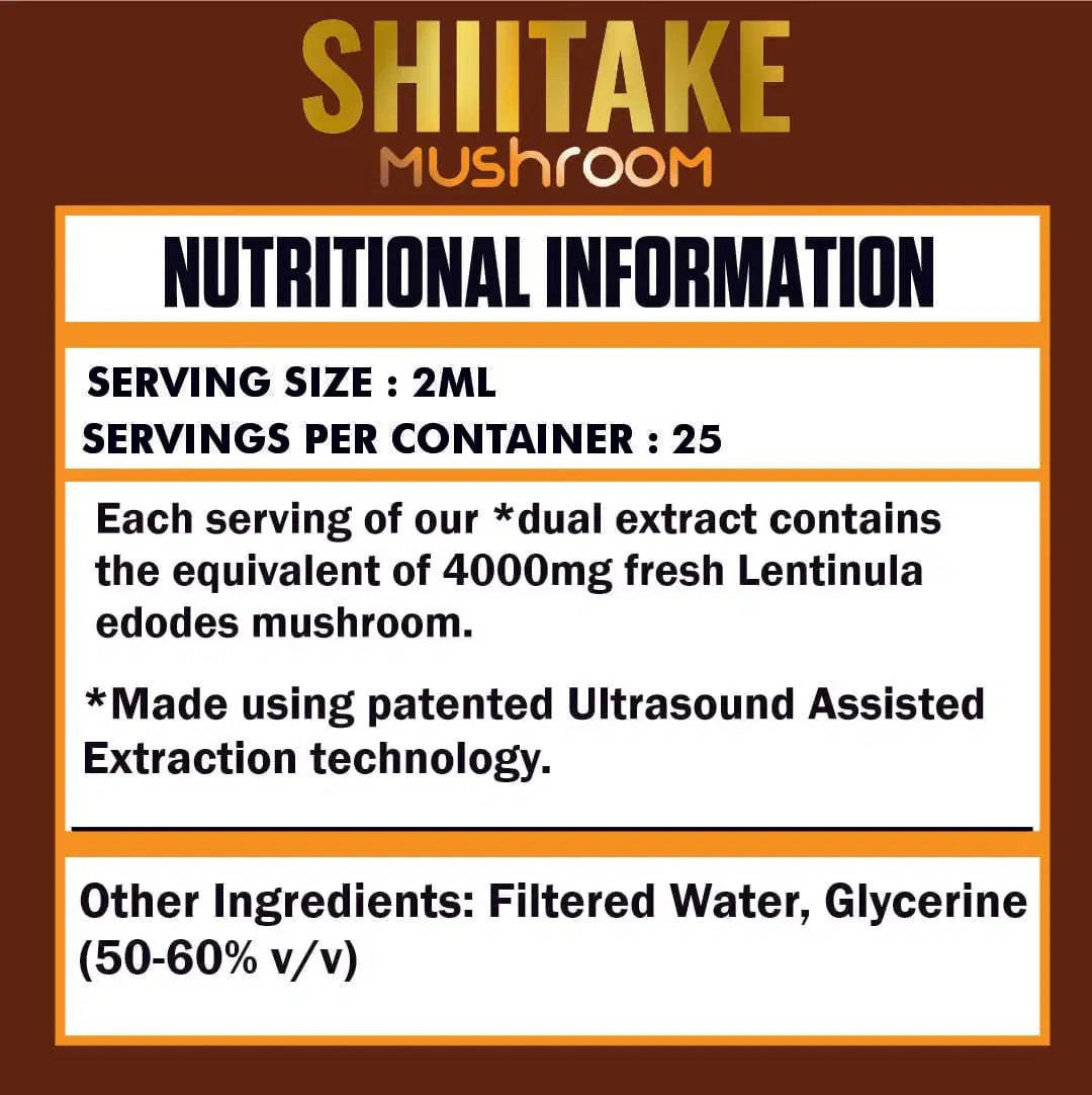 Shitake Mushroom Liquid Extract - Image 4