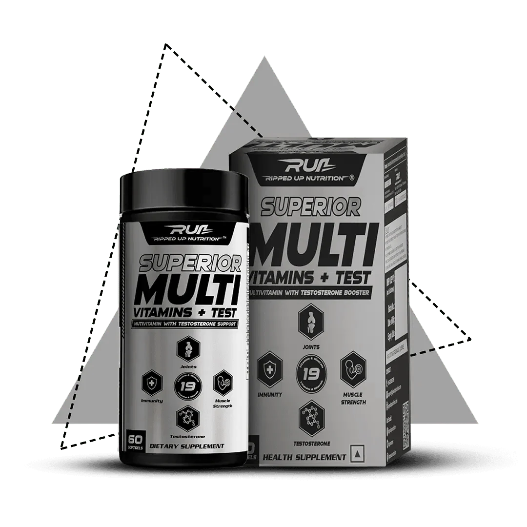 Superior Multi Vitamin + Testa Booster- 60 Softgel Capsule - Image 3