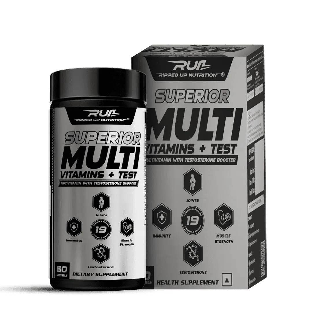 Superior Multi Vitamin + Testa Booster- 60 Softgel Capsule - Image 5