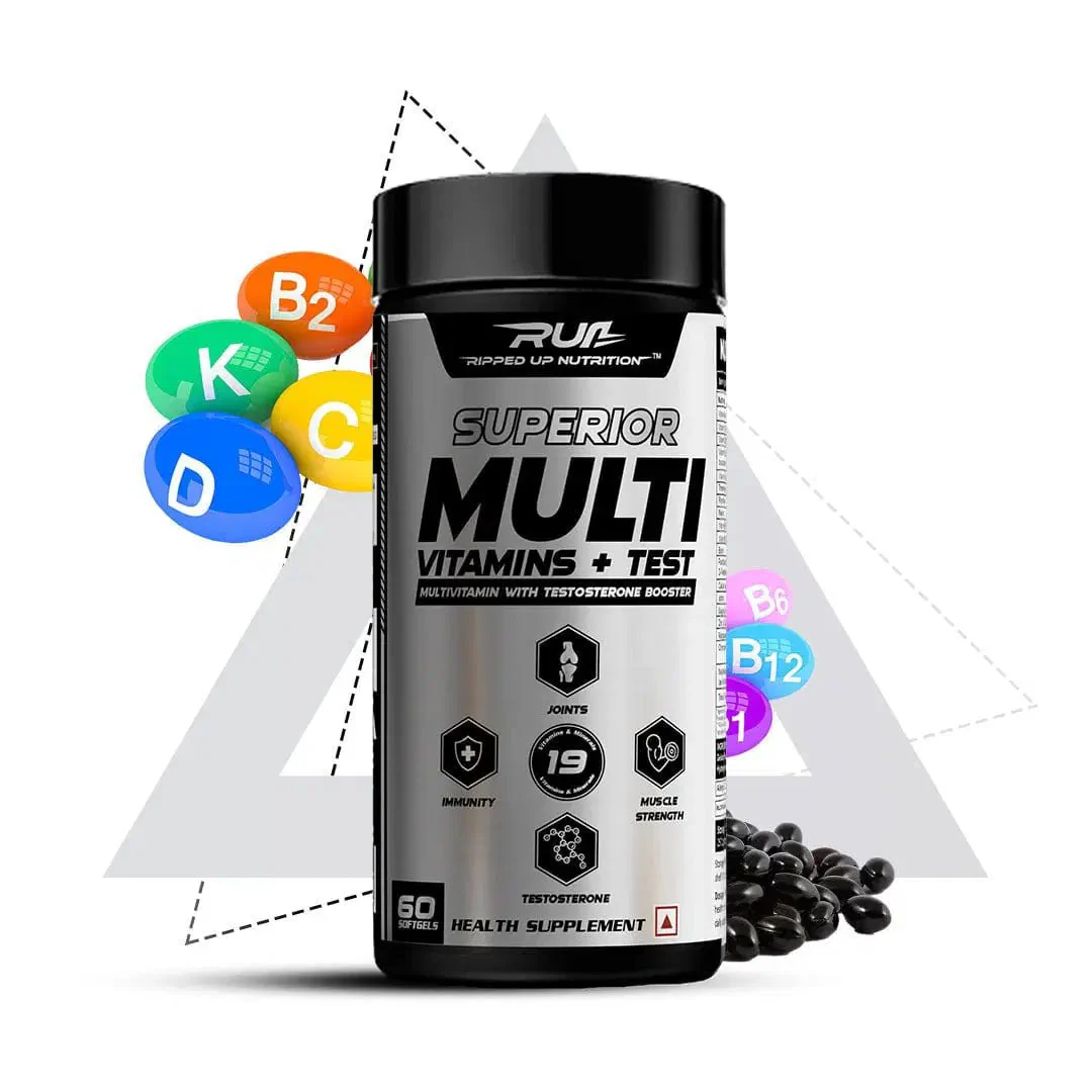 Superior Multi Vitamin + Testa Booster- 60 Softgel Capsule - Image 6