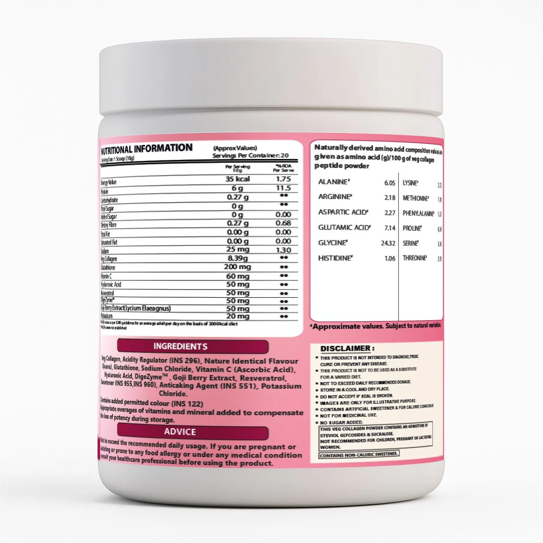 Veg Collagen for Glow - Plant Based - Image 3