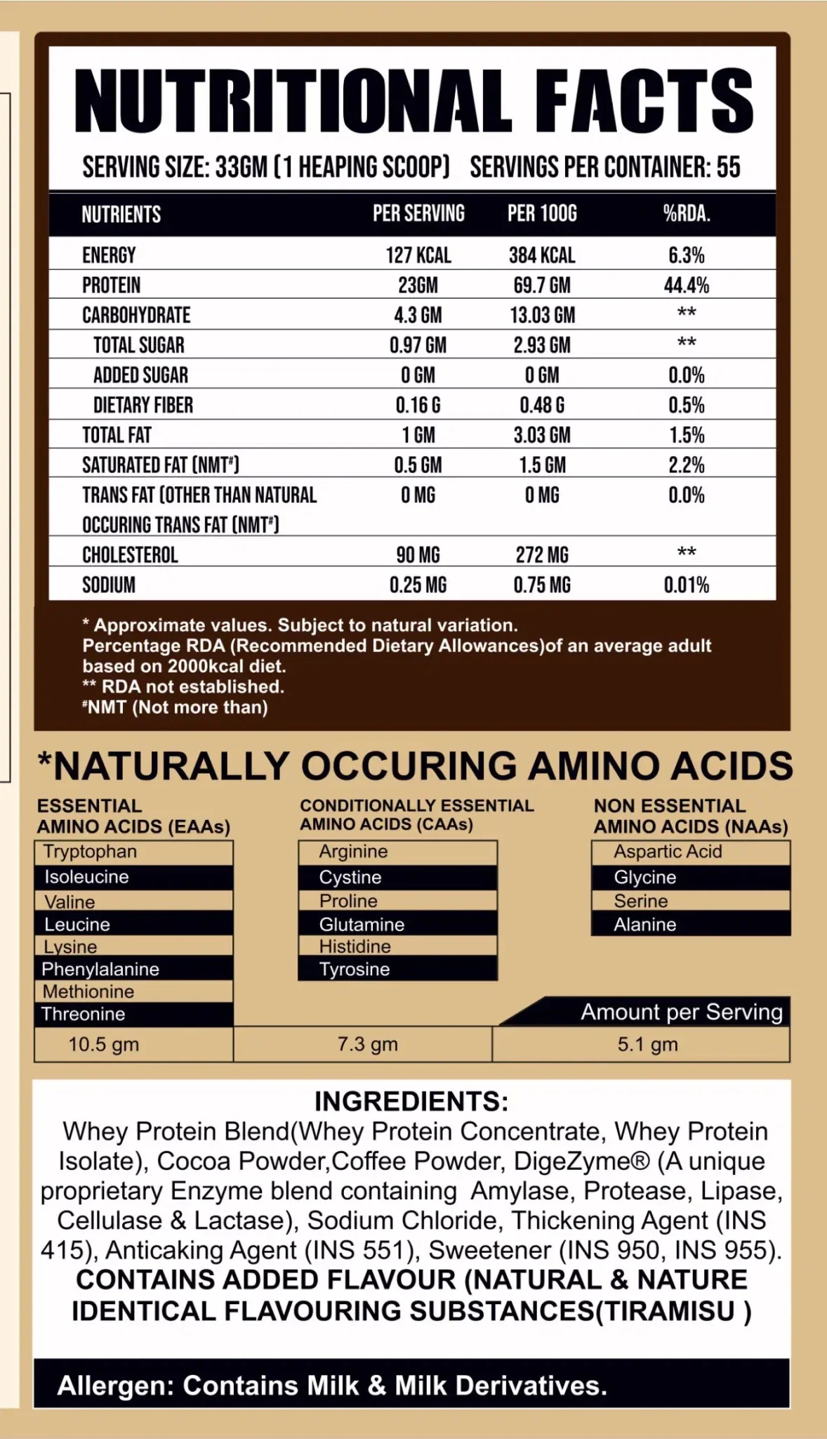 Whey PRO- Trustified™ (Primary Concentrate + Isolate Blend) - Image 10