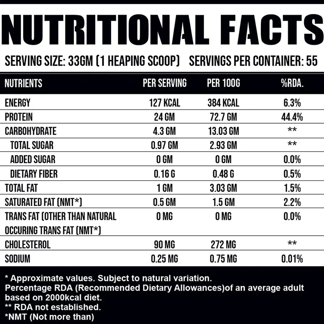 Whey PRO- Trustified™ (Primary Concentrate + Isolate Blend) - Image 5